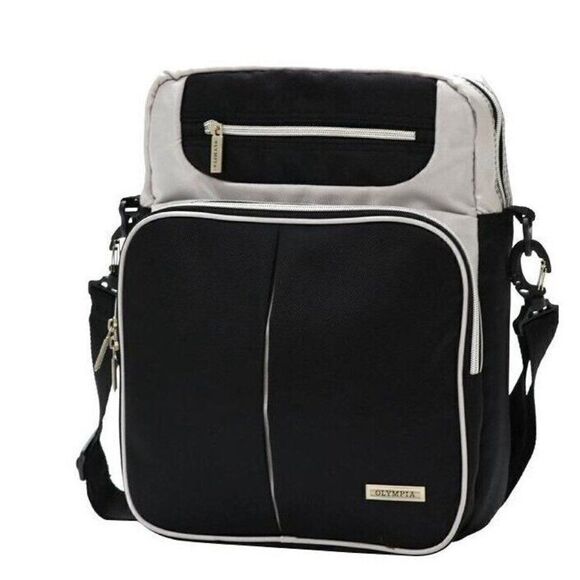 Olympia Laptop Messenger Bag Padded High Impact Protection MB-500 New Unused - Picture 1 of 9